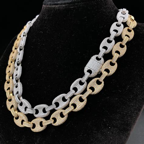 18k gucci link chain